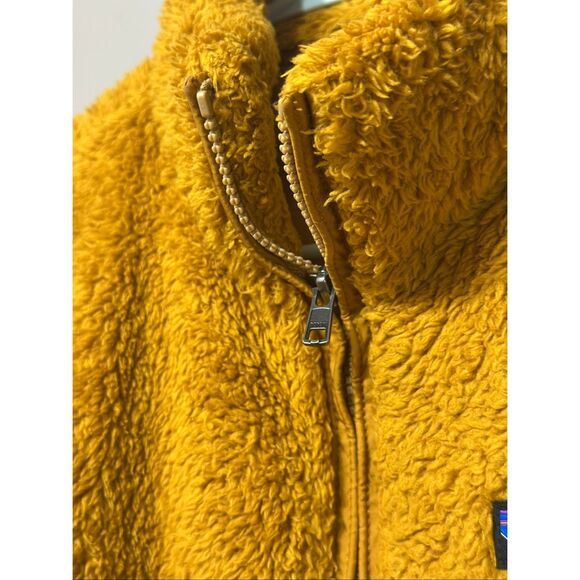 NWOT Patagonia Los Gatos Mustard Yellow Fleece Vest Women's Medium - Picture 5 of 12